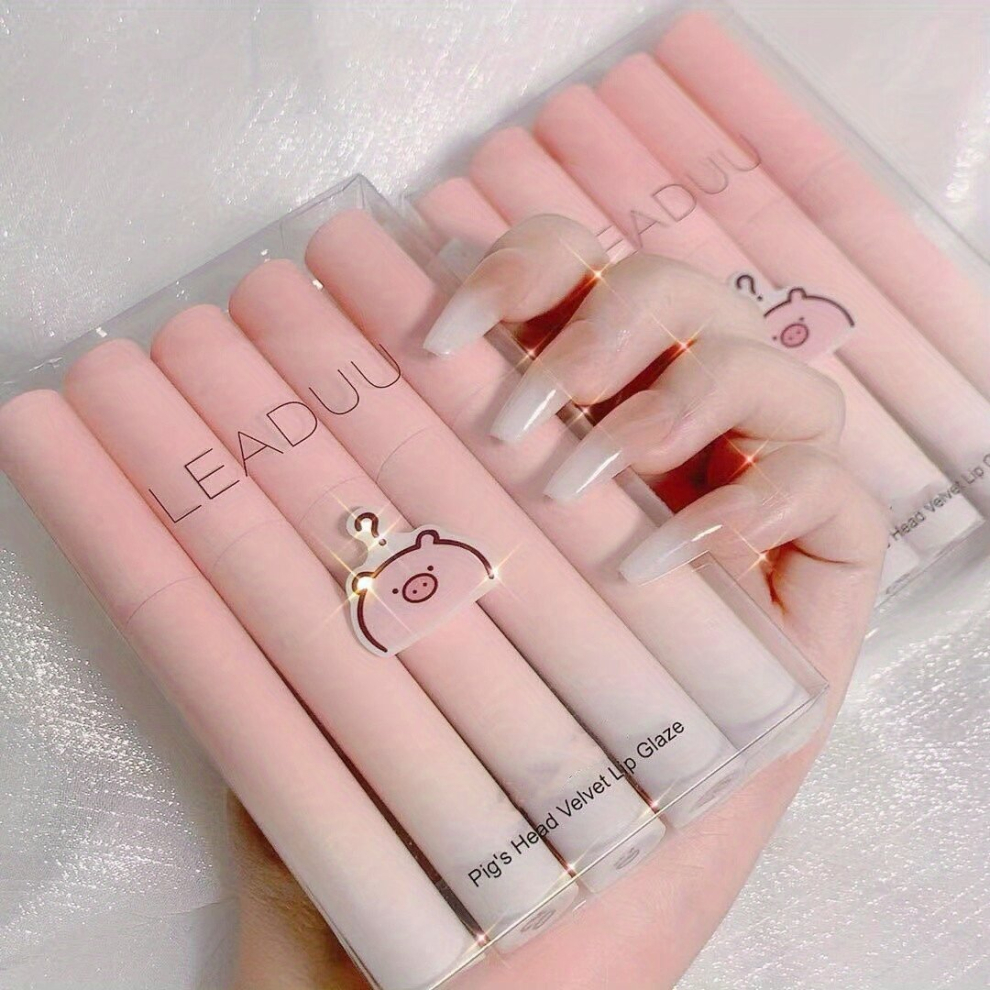 Lip Tint Set 5pcs set Waterproof Lipstick Set Matte Lipgloss Tint Set Makeup