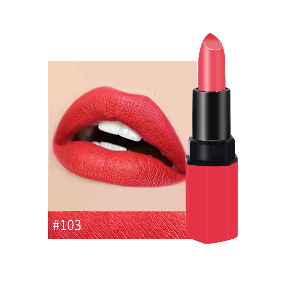 Matte Lipstick Non Fade And Moisturizing Lip Balm Non Stick Cup And Easy To Apply