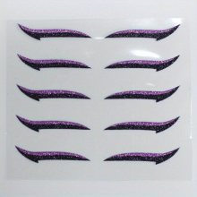 Glitter Eyeliner Stickers Eye Makeup Patch Double Eyelids Eyeshadow Tape Suitable For Party Night Club Eye Makeup