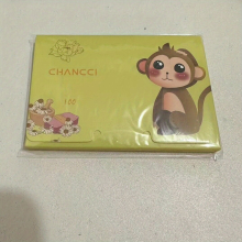 100 Pcs Face Blotting Paper Portable Matting Face Wipes Facial Control Absorbing Face Cleaning Anime Style
