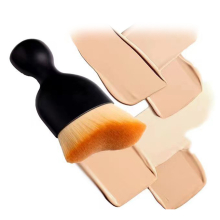 Portable Foundation Brush No Cakey No Creasing Flawless Concealer Brush Makeup Blush Eyeliner Brush Contouring Brush Home Office Detailing Clean Tools