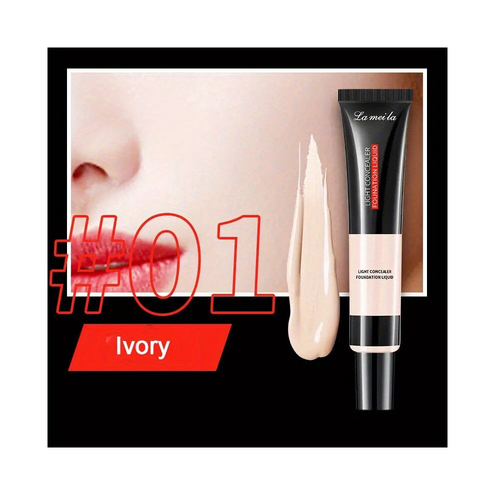Liquid Foundation Concealer Long lasting Makeup Control Moisturizing Concealer Lightweight Skin Nourishing Liquid Foundation