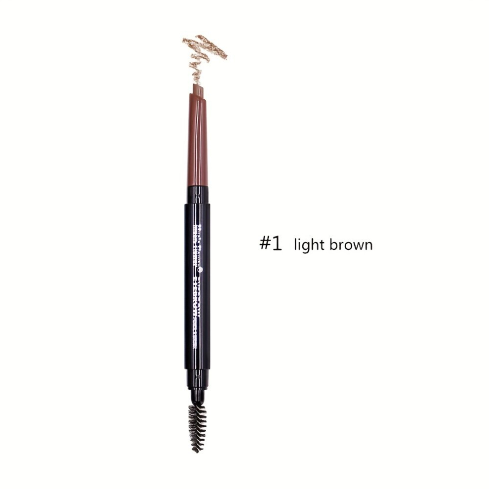 Multicoloured 3 Eyebrow Pencil Waterproof Smudge Proof And Long Lasting Colorfast Matte Finish Eyebrow Pen