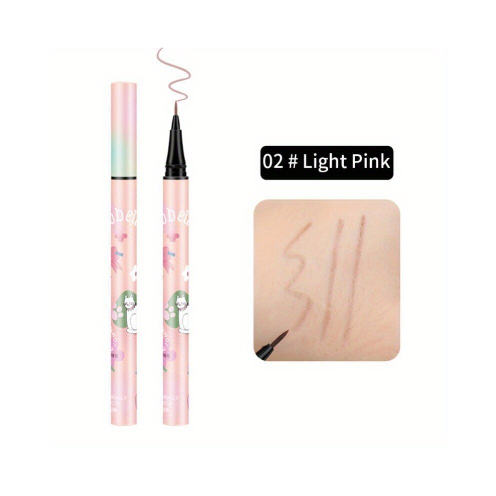 Multicoloured Ultra Fine Liquid Eyeliner Liquid Lying Silkworm Pen Brighten And Outline The Eyelids Quick Drying Waterproof And Non Smudged Liquid Eyeliner Holiday