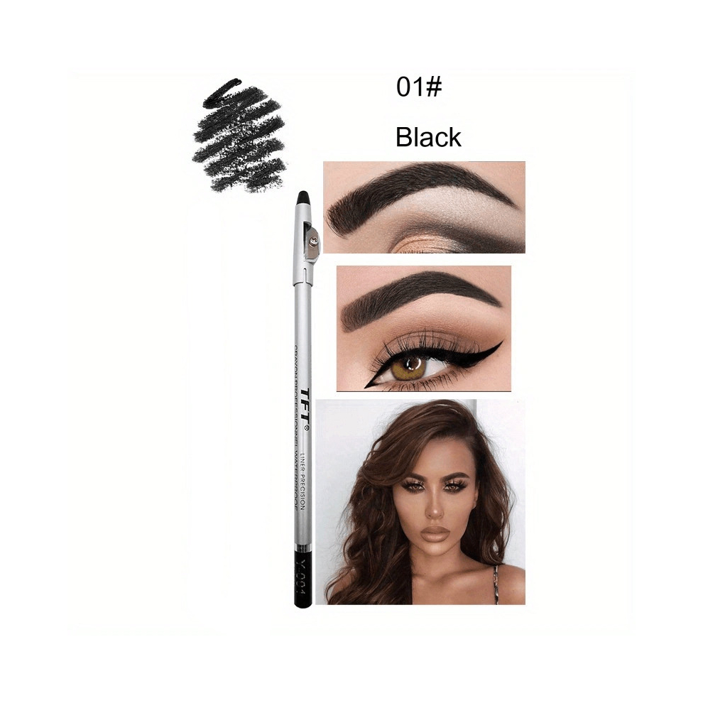 3 Colors Eyebrow Pencil Waterproof And Sweat Proof Long Lasting Holding Eyebrow Makeup