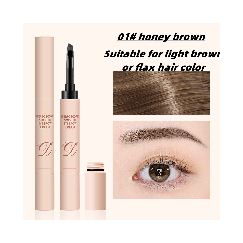Multicoloured Long Lasting Waterproof Eyebrow Pencil Natural And Smudge