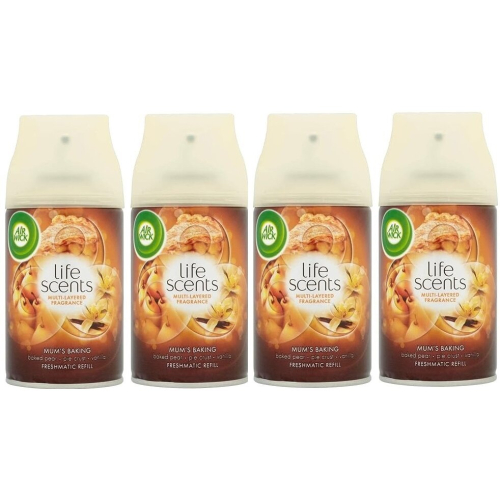 Air Wick 4 x Air Wick Freshmatic Max Automatic Spray Refill 250ml - Mum's Baking