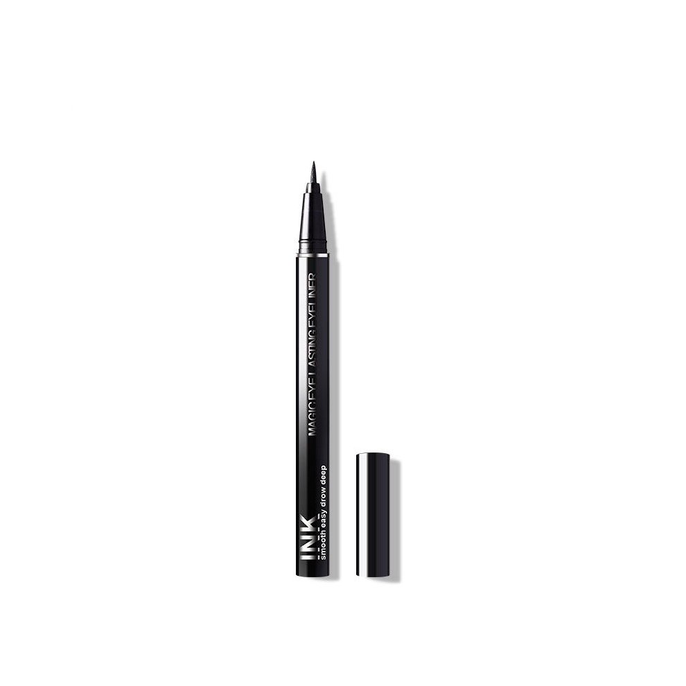 Black Eyeliner Pencil Waterproof Liquid Eye Liner Pen Smudge Proof Slim Eyeliner Makeup Tools Long Lasting All