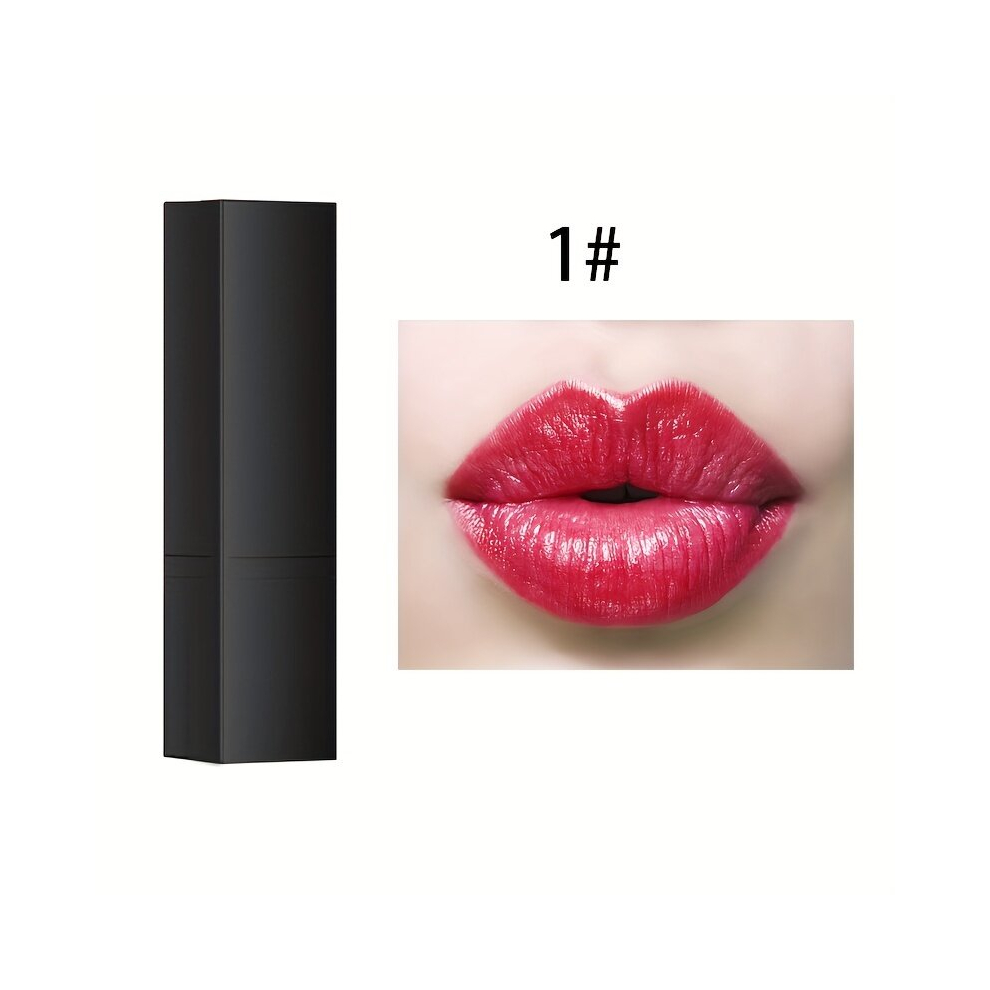Charming Rendering Silky Moisturizing Lipstick Hydrating Delicate Lip Care Fancy Red Long Lasting Waterproof