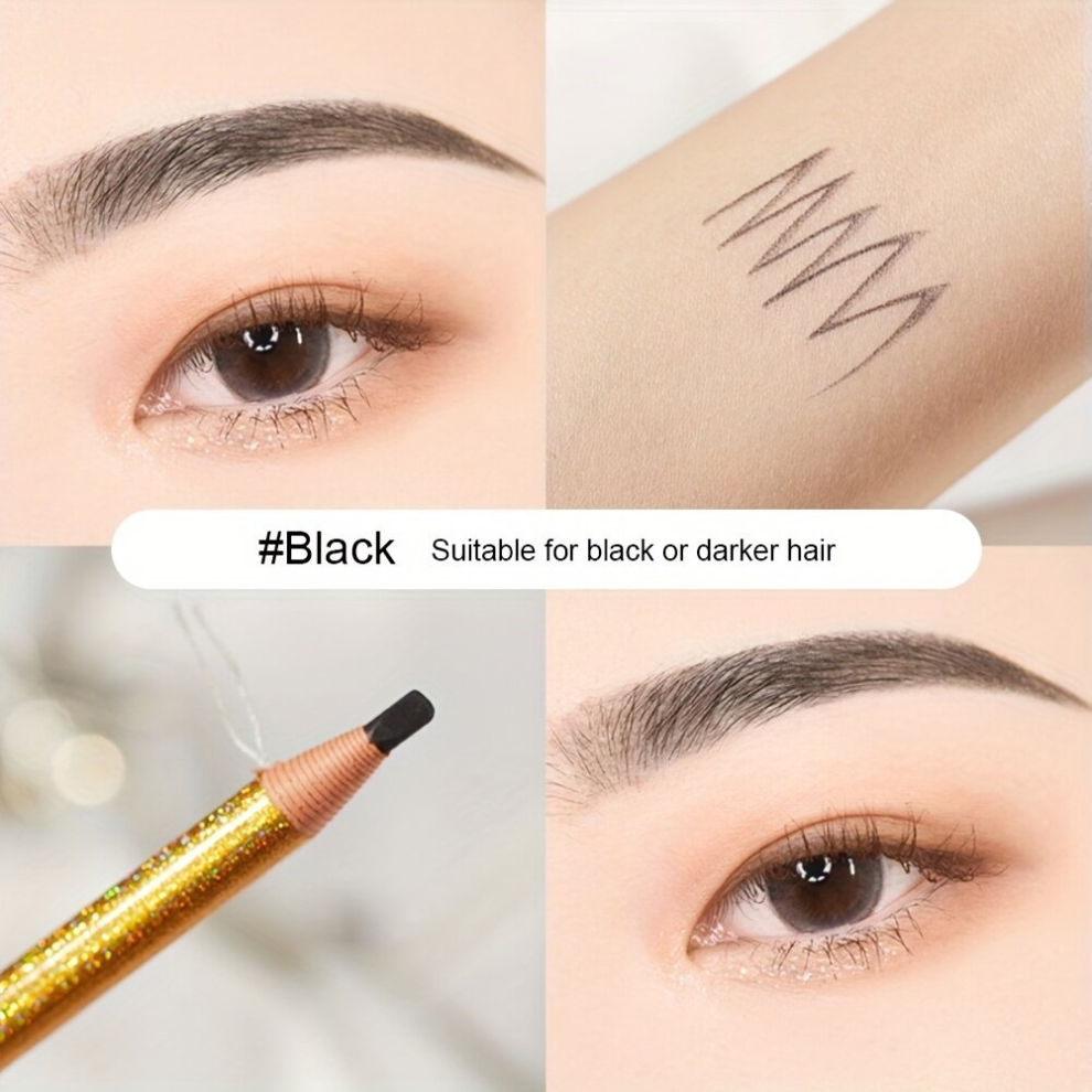5 Eyebrow Pencil Drawstring Tear Off Eyebrow Pencil Waterproof Sweatproof Colorfast Gift For Women