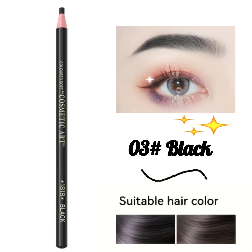 Multicoloured Drawstring Eyebrow Pencil Cut Eyebrow Pencil Natural Rendering And Smudge Proof Eyebrow Pencil