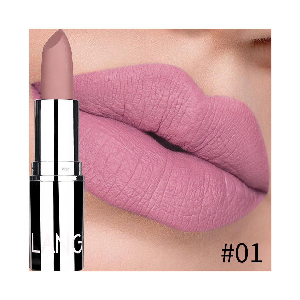 Vibrant Long Lasting Red Lipstick 8 Matte Colors for High Pigmentation