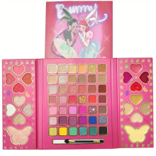 60 Colors Eyeshadow Palette Highlighter Blush Lip Gloss Makeup Palette Pearly Matte Glossy Finish Multipurpose Makeup Palette