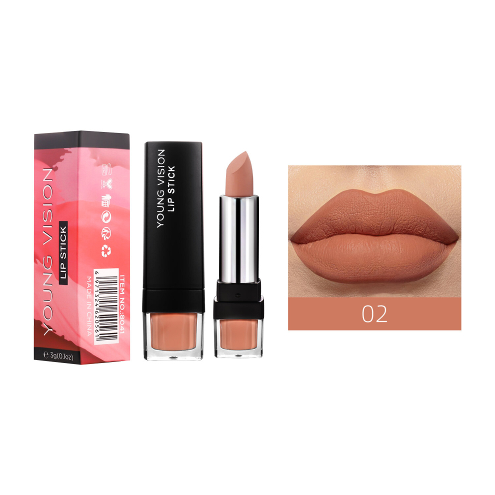 12 Lipstick Matte Finish High Pigmented Nude Long Lasting Moisturizing Mothers Gift