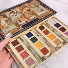 Retro Court Style Eyeshadow Palette Earth Daily Makeup Blush Highlight Makeup Palette Matte Eyeshadow Makeup Set