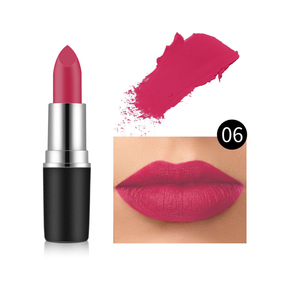 VIBELY Matte Lipstick Long Lasting Non Fading Non Easy To Stick Non Smudge Formula