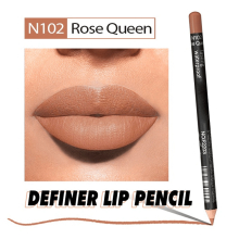 Long Lasting 16 Lip Liner Pen with Smudge Proof Formula and Nude Shades