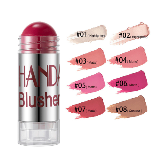 Moisturizing Blush Stick Long Lasting Smooth Application and Buildable 2
