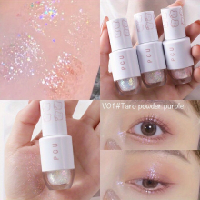 4 colors Long Lasting Holographic Glitter Eyeshadow with Dimensional Shimmer Finish