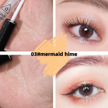 4 Shimmer Glitter Liquid Eyeshadow Glossy Highlighter Eyeliner Makeup Waterproof Pearly Bright Liquid Eyeliner Pen For Women