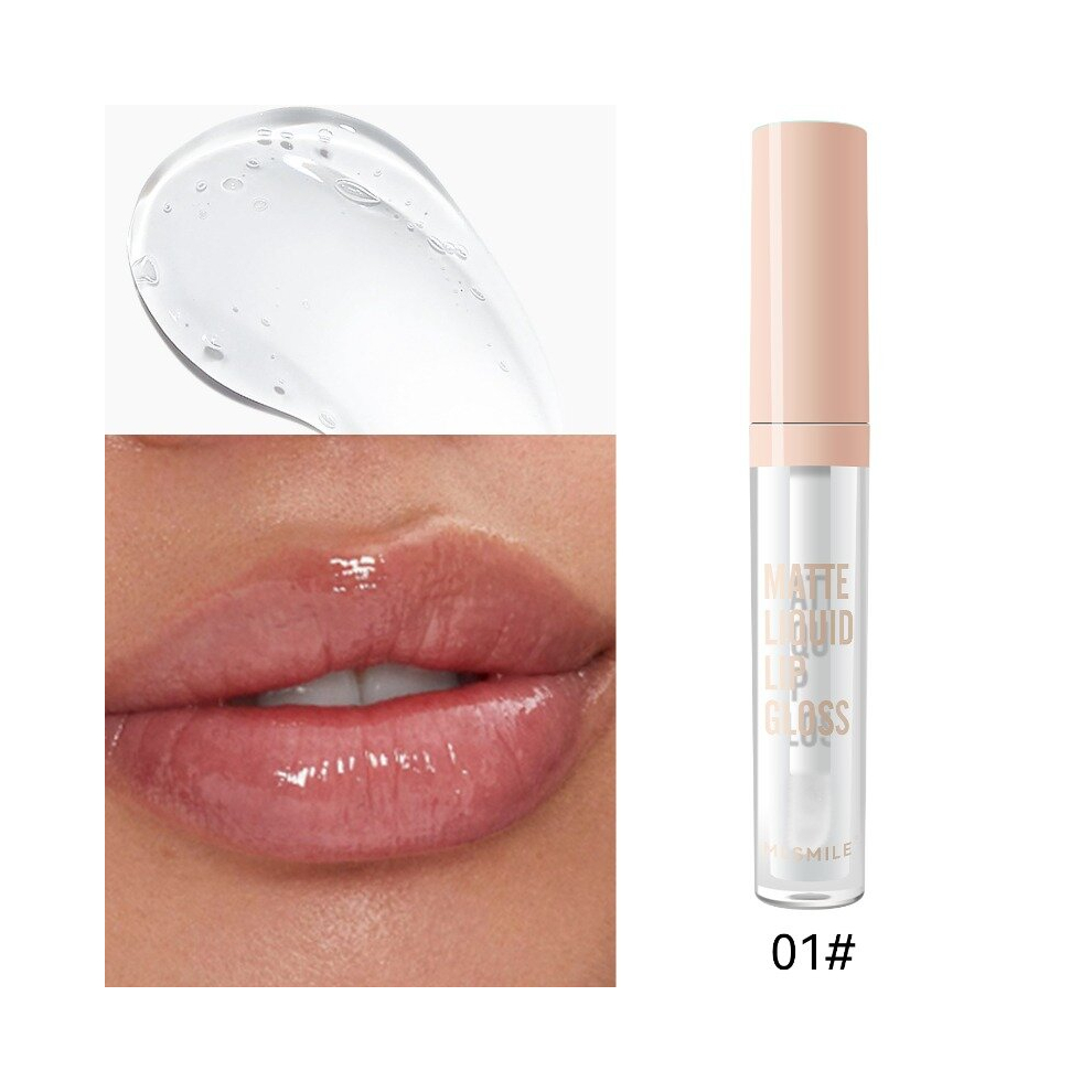 Matte Moisturizing Lip Gloss Glossy Hydrating Lip Gloss Long lasting Liquid Lipstick Rendering Daily Natural Makeup