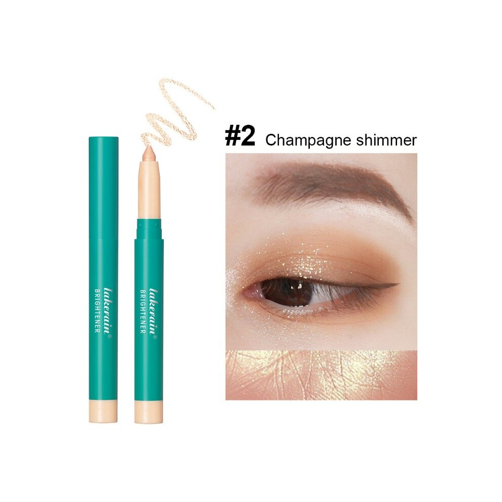 Multicoloured Lazy Eye Makeup Pen Eyeshadow Pencil Brightening Shimmer Glitter Pearly Stick Waterproof Eye Highlighter Pen