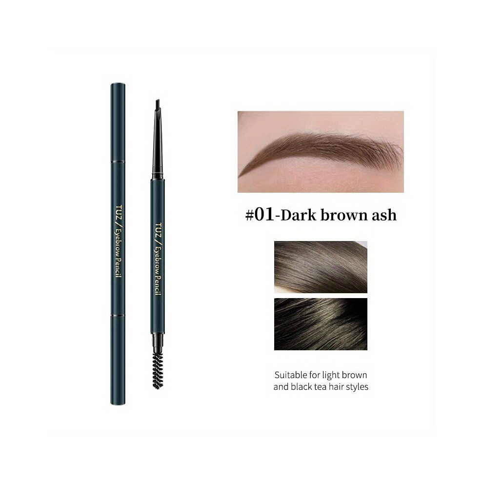 Multicoloured Double Headed Eyebrow Pencil Waterproof And Sweat Proof Long Lasting Holding Smudge Proof Ultra Slender Beginner Lazy Eyebrow Pencil