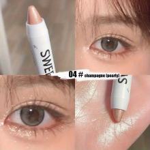 Foam Highlighter Pen Pearly Matte Eyeliner Brightening Eyeshadow Stick Waterproof Eye Makeup Tool