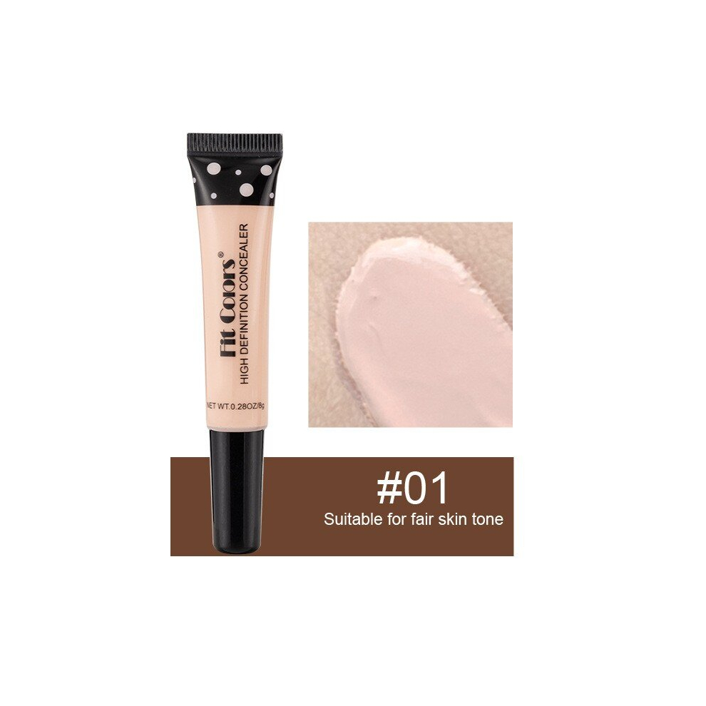 Fit Colors Tube Concealer Nourishing Liquid Foundation Covers Dark Circles And Acne Spots
