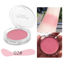 Professional Monochrome Blush Palette 6 Colors of Peach Mineral Pigment Cheek Blusher Powder for Contouring and Shading Pink Blusher Included