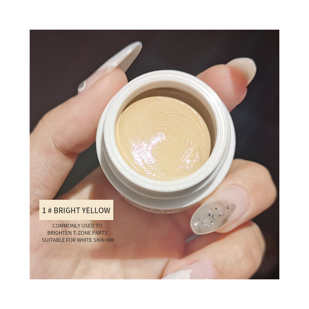 6 Concealer Cream Cover Spots Acne Marks Dark Circles Eye Bags Full Coverage Concealer Cream Long Lasting Correcting Concealer