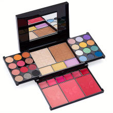 38 Colors Eyeshadow Palette Set Contouring Blush Lip Gloss Brushes Set Long Lasting Blendable Professional Makeup Set Cosmetics Set
