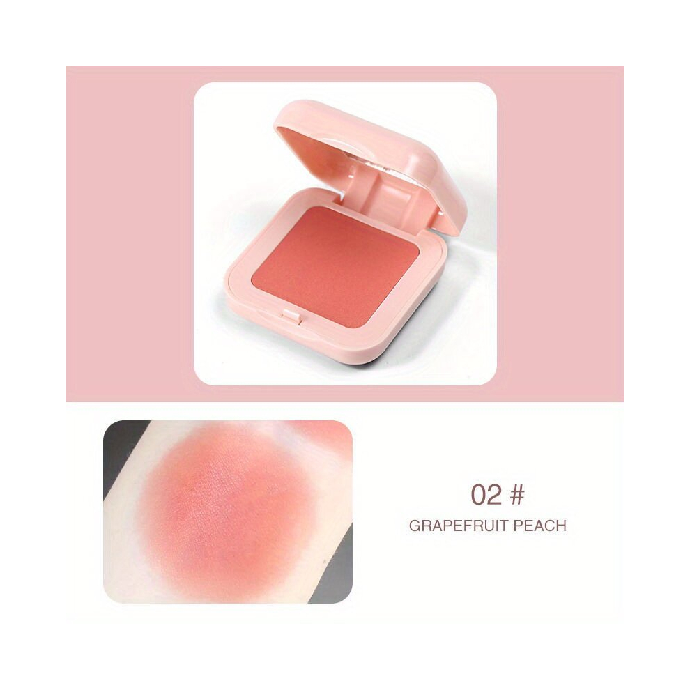 Cream,Multicoloured Highlight And Glow With Nude Makeup Blush Radiant And Vibrant Honey Peach Shimmer And Pearly Rendering Waterproof Rouge