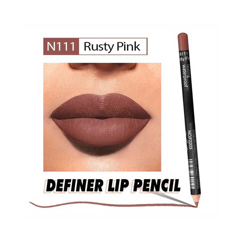 Long Lasting Matte Velvet Lipstick Pen Smooth Waterproof and Smudge Proof Nude Lip Gloss