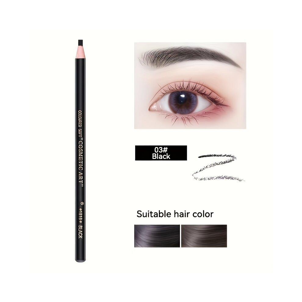 1 3 5pcs Tear off Eyebrow Pencil Waterproof Sweat Proof And Colorfast Cosmetic Drawstring Eyebrow Pencil