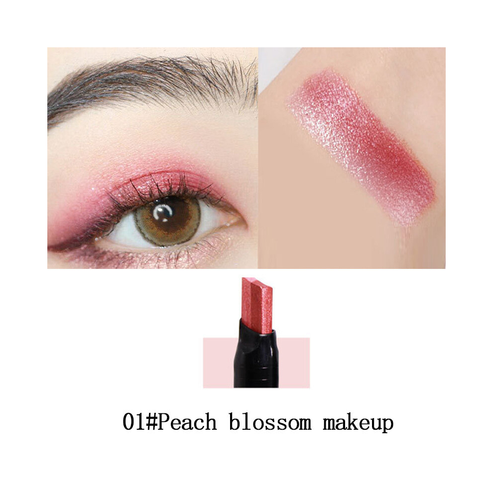 Multicoloured Colorful Dual Eyeshadow Stick Gradient Lazy Eye Makeup Shimmer Pearly Eye Makeup