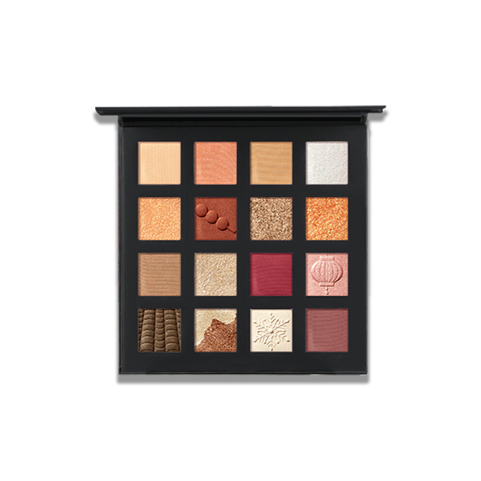 Long Lasting 16 Eyeshadow Palette with Highly Pigmented Natural Colors for Flawless Makeup-image-OPC-PCMTFRS-NEW