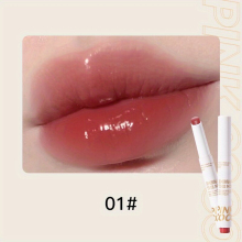 Shimmer Satin Finish Lipstick Watery Glossy Moisturizing Nourishing Lipstick Lip Balm Berry Nude Red Pink