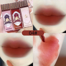Matte Lip Stain Cloud Selvet Lip Stain Non Stick Lipstick Long Sasting Nude Makeup