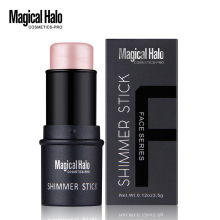 Face Highlighter Makeup Sticks Pearl Shimmer Whitening Cream Shimmer Contouring Stick Foundation Stick