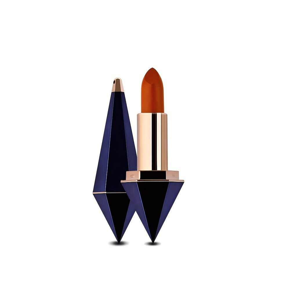 Multicoloured Creative Personality Diamond Shaped Lipstick Non Fade Rendering Bean Paste Matte And Lasting Moisturizing Lip Tint