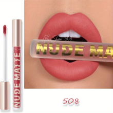 Rich Lip Glaze Matte & Satin Texture Smudge Proof Long Lasting & Hydrating Lipstick