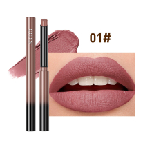 12 Colors Velvet Matte Lipstick Non stick Cup Non flaking Easy To Nourishing Long Lasting Lipstick Pen Women Makeup