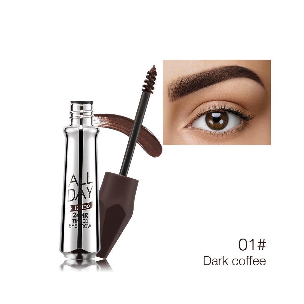 Multicoloured Long Lasting Eyebrow Dye Waterproof Tint Eyebrow Sweat Proof Non Fading All And Quick Drying