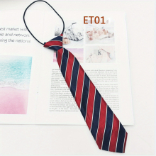 Striped Tie Bow Tie Primary School Junior High School Students Ties School Uniform Tie For Boys And Girls