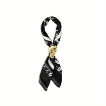Halloween Bow Tie Party Decoration Supplies Golden Skull Head Buckle Tie For Boys