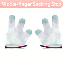 Breathable Adjustable Thumb Sucking Guard Gloves for Baby Boys and Girls