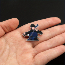Acrylic Print Brooch Jewelry For Boys Creative Pin For Boys