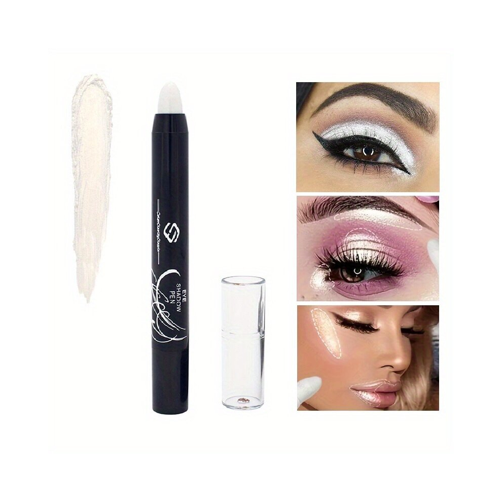Multicoloured Highlighter Stick Long Lasting Waterproof Smooth And Shimmering Eyeshadow Pencil For Dimensional Eye Look