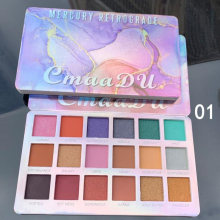 18 Colors Eyeshadow Palette Colorful Matte Glitter Eyeshadow Palette Cosmetics